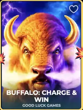 Buffalo: Charge & Win di Good Luck Games su Gangstasino
